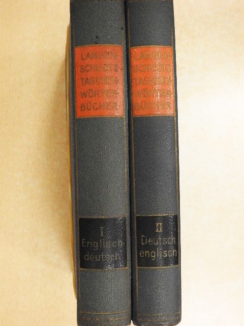 Prof. Edmund Klatt - Langenscheidts Taschenwörterbuch der englischen und deutschen Sprache I-II. [antikvár]