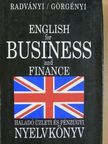 Dr. Radványi Tamás - English for Business and Finance [antikvár]