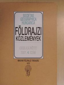 Barcza Zoltán - Földrajzi Közlemények 2007/4. [antikvár]
