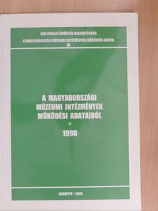 A Magyarországi Múzeumi Intézmények működési adataiból 1998 [antikvár]