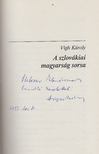 Vigh Károly - A szlovákiai magyarság sorsa (dedikált) [antikvár]