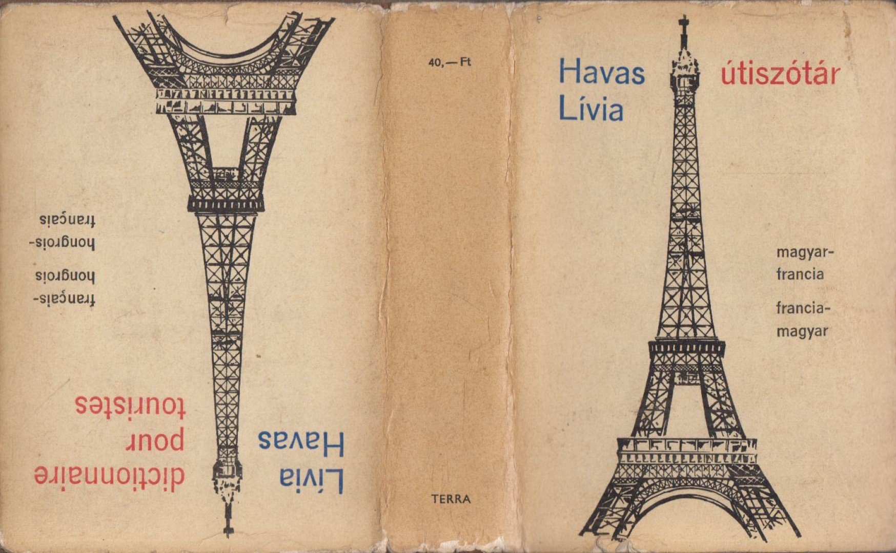 HAVAS LÍVIA - Magyar-francia, francia-magyar útiszótár [antikvár]