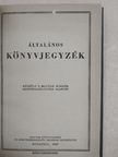Általános könyvjegyzék 1947. [antikvár]