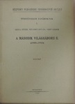 Száva Péter - A második világháboru II. [antikvár]