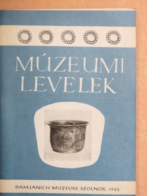Csalog Zsolt - Múzeumi levelek 7-8. [antikvár]