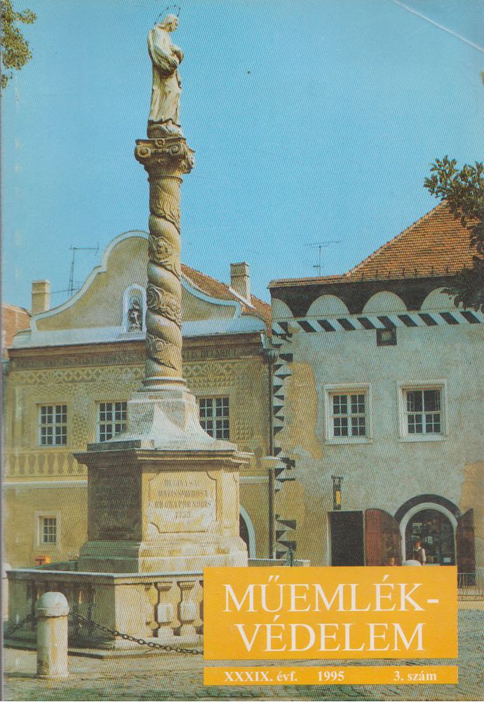 Román András - Műemlékvédelem 1995. 3. szám [antikvár]