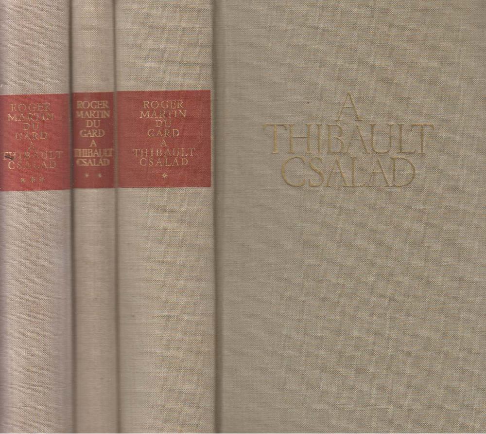 ROGER MARTIN DU GARD - A Thibault család I-III. [antikvár]