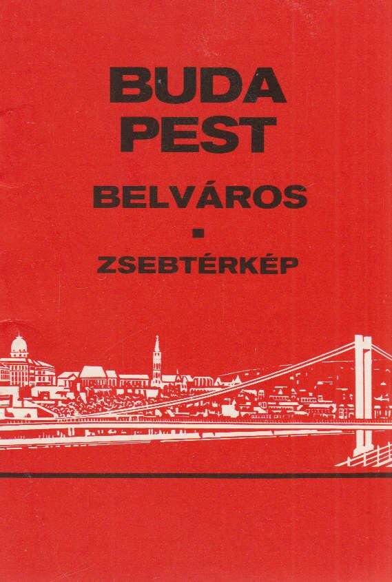 Budapest belváros zsebtérkép [antikvár]
