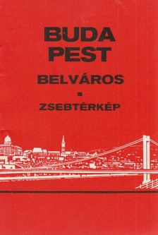 Budapest belváros zsebtérkép [antikvár]