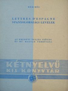 Prosper Mérimée - Spanyolországi levelek [antikvár]