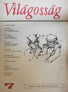 Ágh Attila - Világosság 1981. július [antikvár]