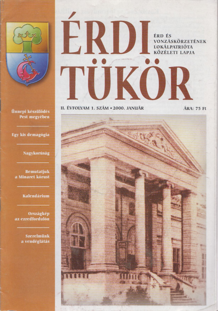 Bartos Csilla - Érdi tükör II. évfolyam / 1. szám [antikvár]