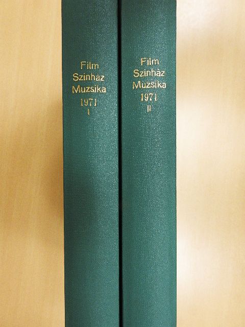 Barta András - Film-Színház-Muzsika 1971. (nem teljes évfolyam) I-II. [antikvár]