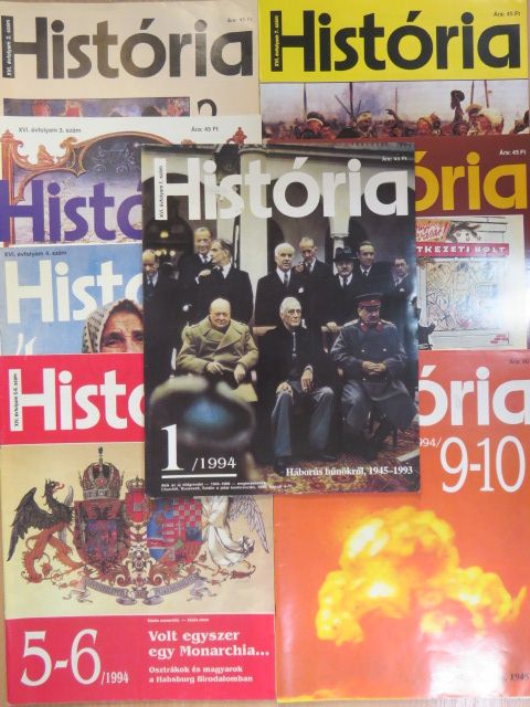 História 1994/1-10. [antikvár]
