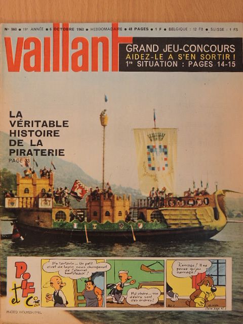Jean Tabary - PIF Vaillant 6. Octobre 1963 [antikvár]