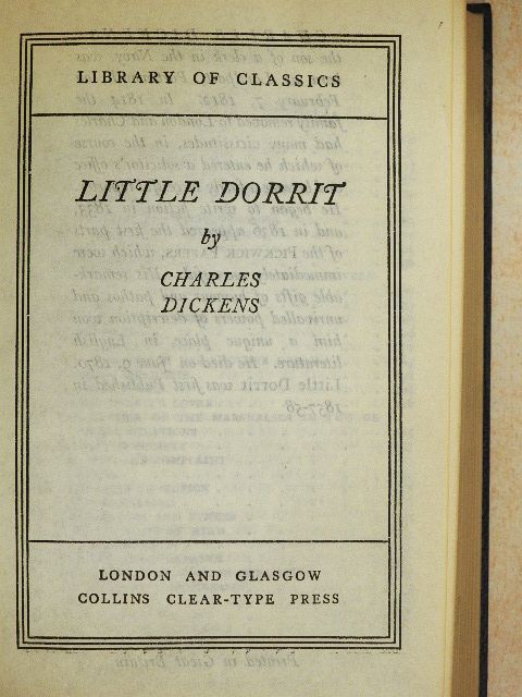 Charles Dickens - Little Dorrit [antikvár]
