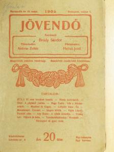 Ady Endre - Jövendő 1905. május 7. [antikvár]