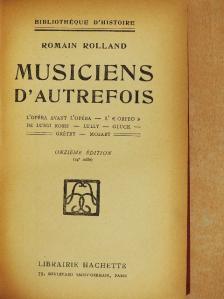 Romain Rolland - Musiciens d'autrefois [antikvár]