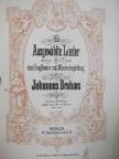 Johannes Brahms - 51 Ausgewählte Lieder für eine Singstimme mit Klavierbegleitung [antikvár]