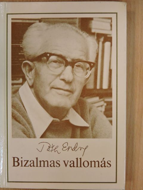 Tóth Endre - Bizalmas vallomás [antikvár]