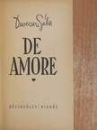 Devecseri Gábor - De Amore [antikvár]