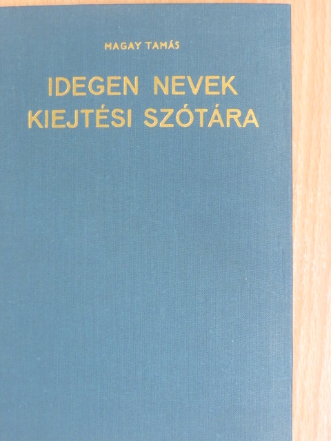 Borza Lucia - Idegen nevek kiejtési szótára [antikvár]