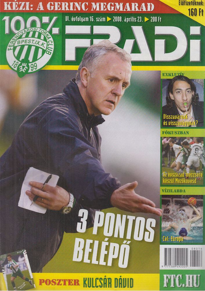 Privacsek András - 100% Fradi VI. évf. 16. szám [antikvár]