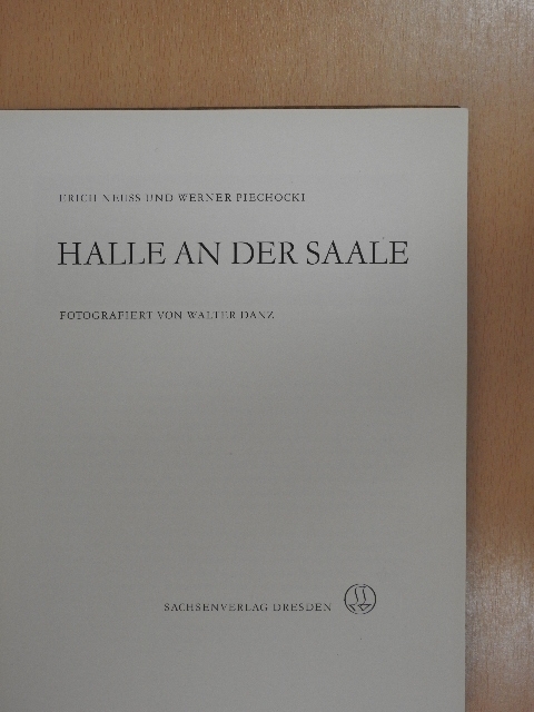 Erich Neuss - Halle an der Saale [antikvár]