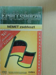 Érettségiző német zsebteszt [antikvár]