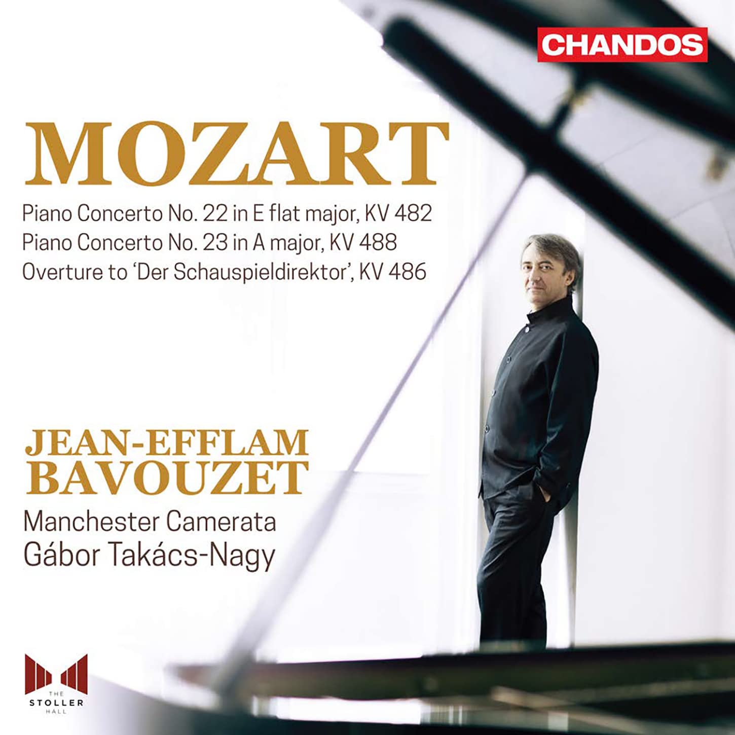 MOZART - PIANO CONCERTOS, NO.22, 23. CD BAVOUZET