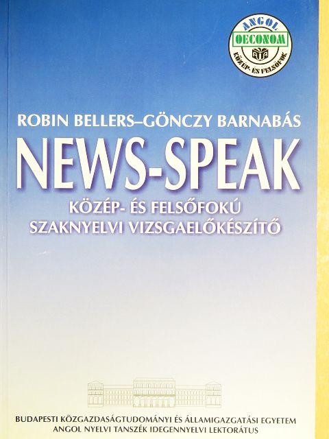 Gönczy Barnabás - News-speak [antikvár]