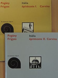 Pogány Frigyes - Itália építészete I-II. [antikvár]