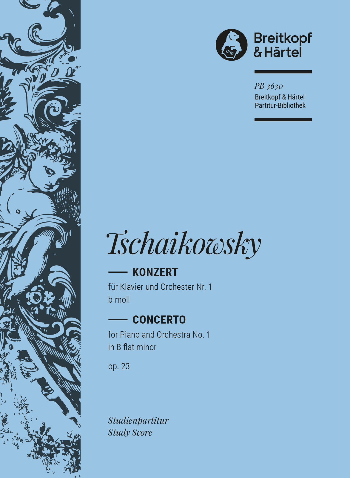 CSAJKOVSZKIJ ( TSCHAIKOWSKY) - KONZERT FÜR KLAVIER UND ORCHESTER NR. 1 b-MOLL OP. 23