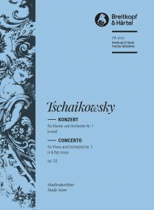 CSAJKOVSZKIJ ( TSCHAIKOWSKY) - KONZERT FÜR KLAVIER UND ORCHESTER NR. 1 b-MOLL OP. 23
