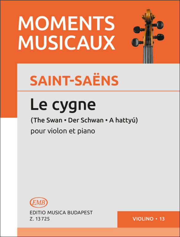 SAINT -SAENS - A HATTYÚ HEGEDŰRE ÉS ZONGORÁRA (LE CYGNE),(PALLAGI JÁNOS)