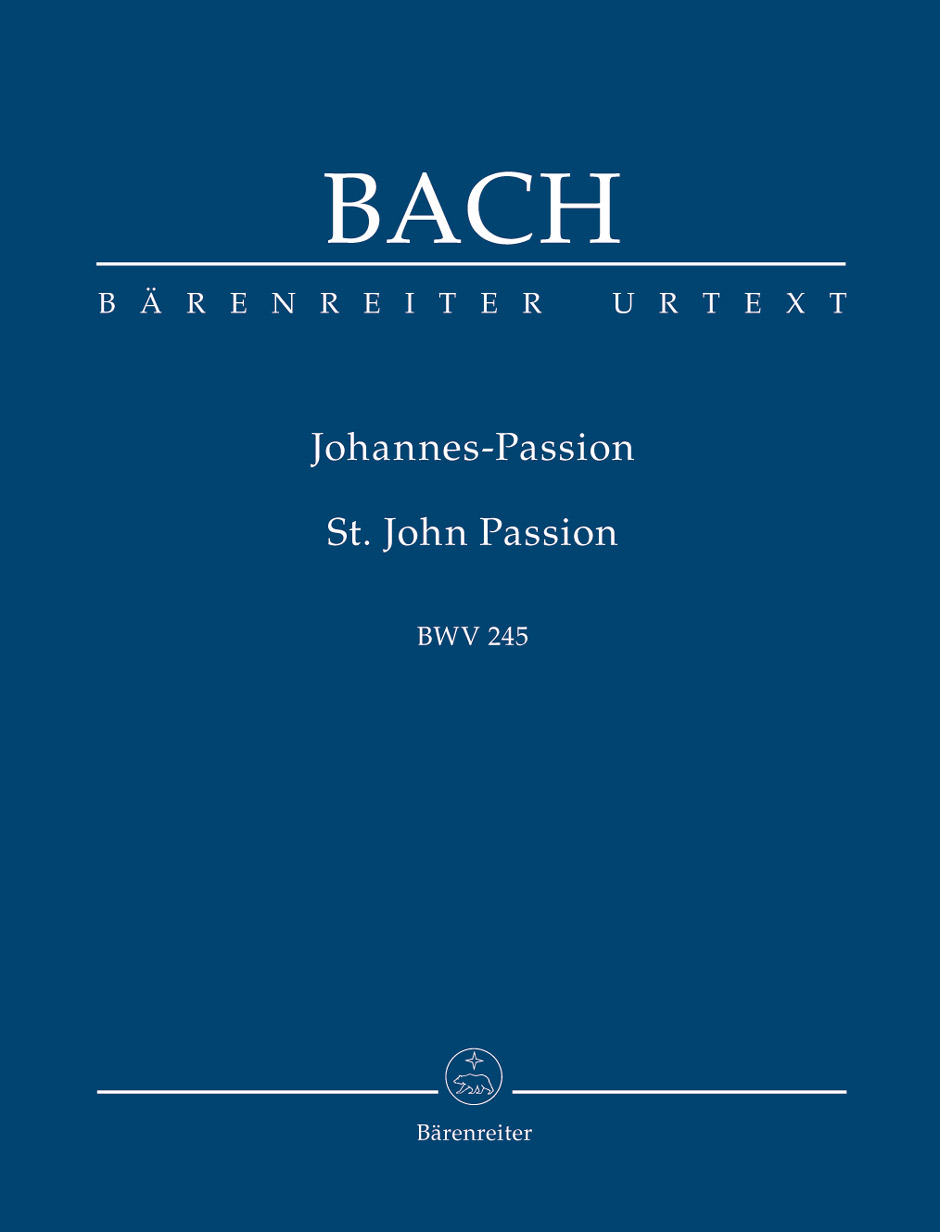 J. S. Bach - JOHANNES-PASSION BWV 245 TASCHENPARTITUR URTEXT (ARTHUR MENDEL)