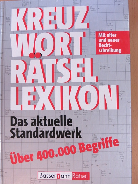 Klaus Hammerschmidt - Kreuz Wort Rätsel Lexikon [antikvár]