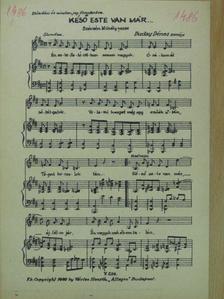 Buday Dénes - Késő este van már... [antikvár]