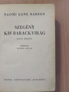 Naomi Lane Babson - Szegény kis barackvirág [antikvár]