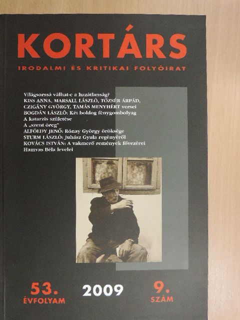 Alföldy Jenő - Kortárs 2009. szeptember [antikvár]