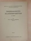 Dr. Odorfer Magdolna - Összehasonlító állatszervezettan II. (töredék) [antikvár]