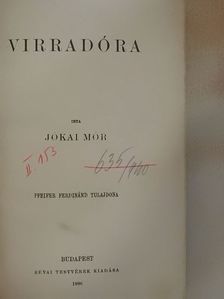Jókai Mór - Virradóra [antikvár]