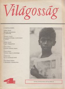 Lukács József - Világosság 1987/4. április [antikvár]