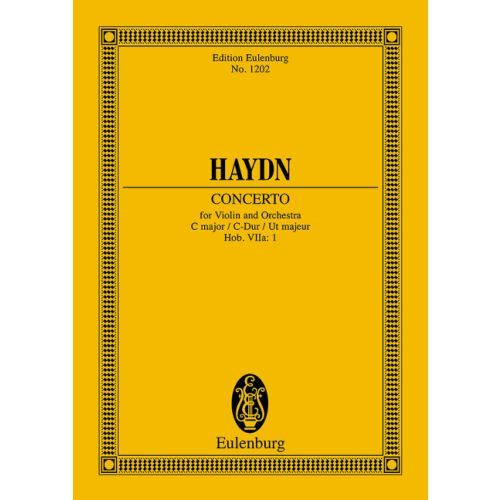 HAYDN J. - CONCERTO FOR VIOLIN AND ORCHESTRA C MAJOR HOB.VIIa:1 POCKET SCORE