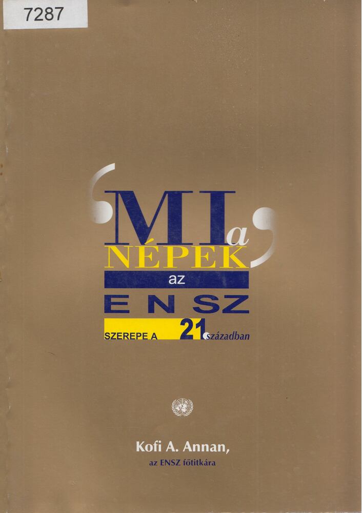 'Mi a népek' [antikvár]