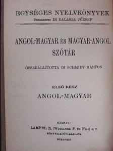 Dr. Schmidt Márton - Angol-magyar és magyar-angol szótár I-II. [antikvár]