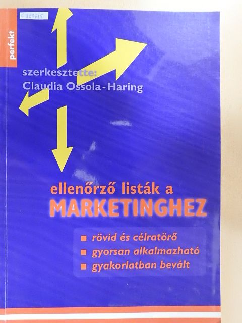 Ellenőrző listák a marketinghez [antikvár]