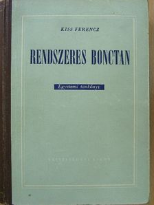 Rendszeres bonctan I-II. [antikvár]