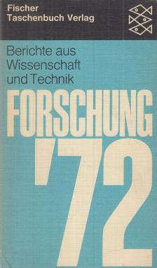 Schultze, Hermann, Müller, Kristiane - Forschung '72 [antikvár]