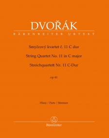 DVORAK - STREICHQUARTETT NR.11 C-DUR OP.61, STIMMEN